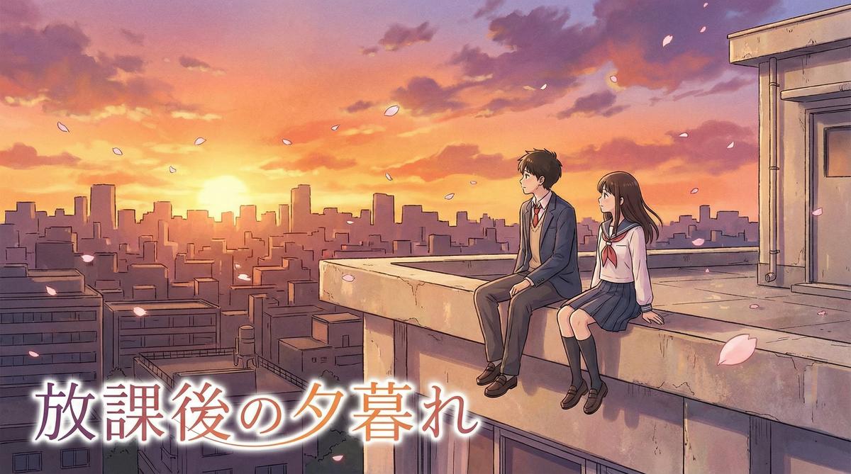 萝莉岛动漫-黄昏校园恋曲