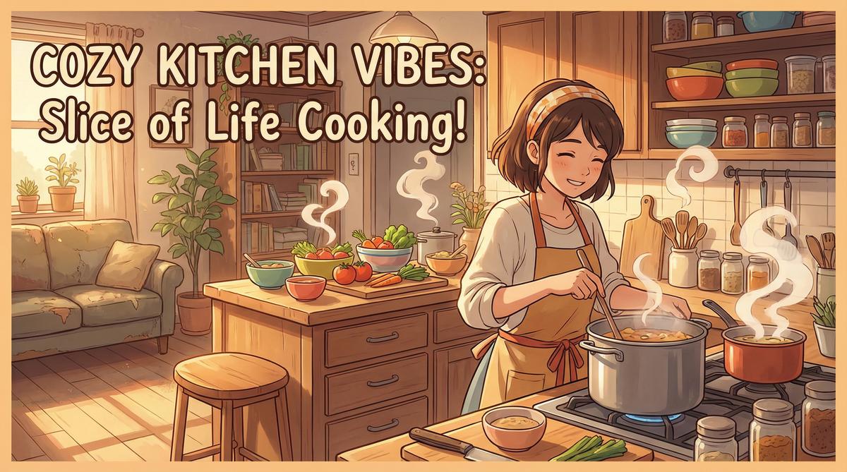 萝莉岛动漫-温馨厨房日记